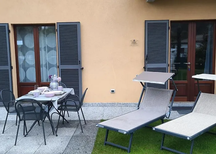 Azzurra Terrasse Gartenblick Parkplatz Kostenlos 100 Mtr Zum Appartamento